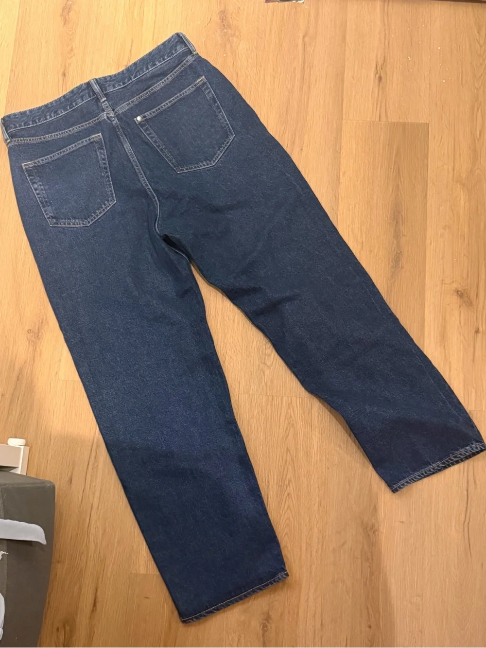 H&M Men's Straight Jeans in Indigo Blue